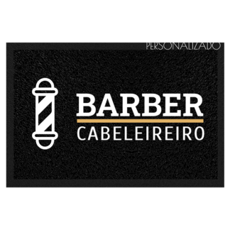 Tapete personalizado Barberaria e Cabeleireiro