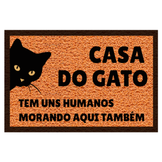 Tapete personalizado Casa do gato - TP02