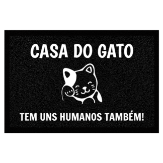 Tapete personalizado Casa do gato - TP03