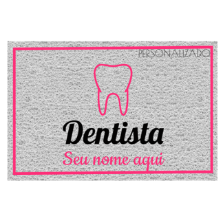 Tapete personalizado dentista