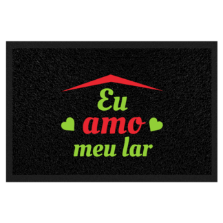 Tapete personalizado Eu amo meu lar