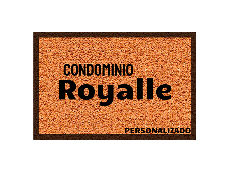 Tapete personalizado para condominio