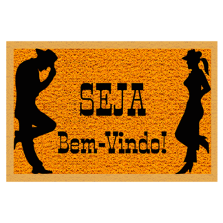 Tapete personalizado Seja bem-vindo cowboy