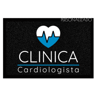 Tapete personalizado clinica cardiologista