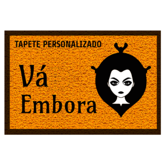 Tapete personalizado Wandinha - Vá embora