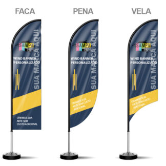 Wind Banner Completo Personalizado